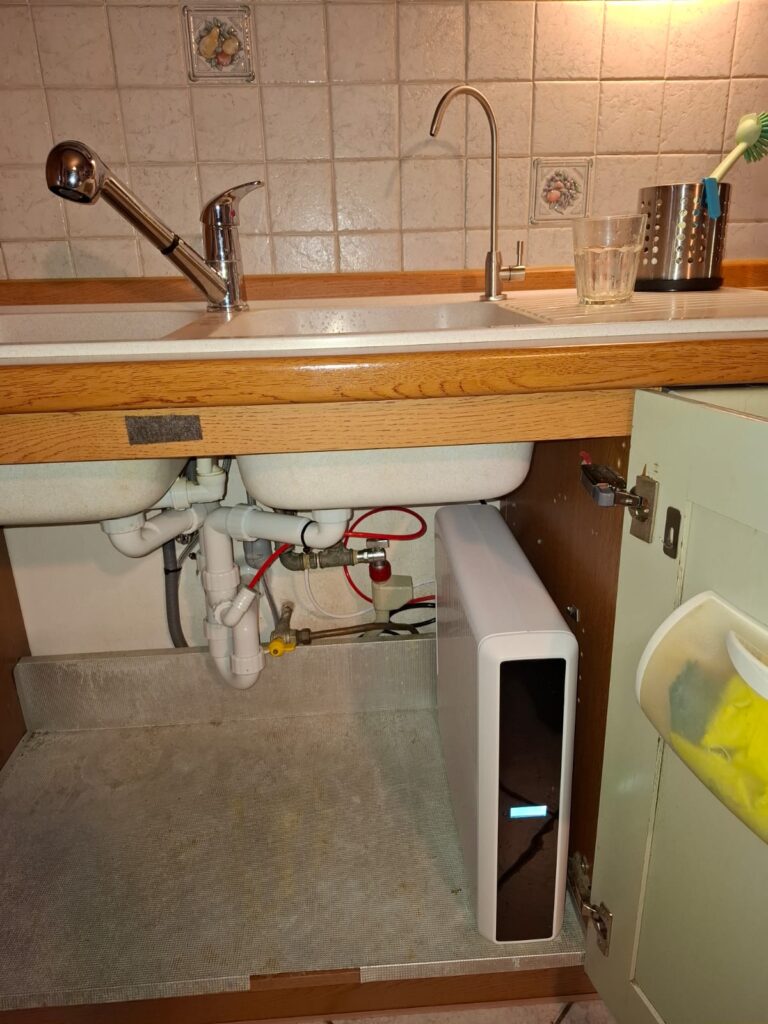 Dettaglio di un impianto installato